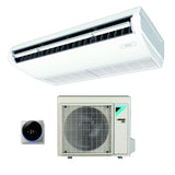 climatizzatore condizionatore daikin pensile a soffitto dc inverter 24000 btu fha71a monofase r 32 wi fi optional con comando a filo
