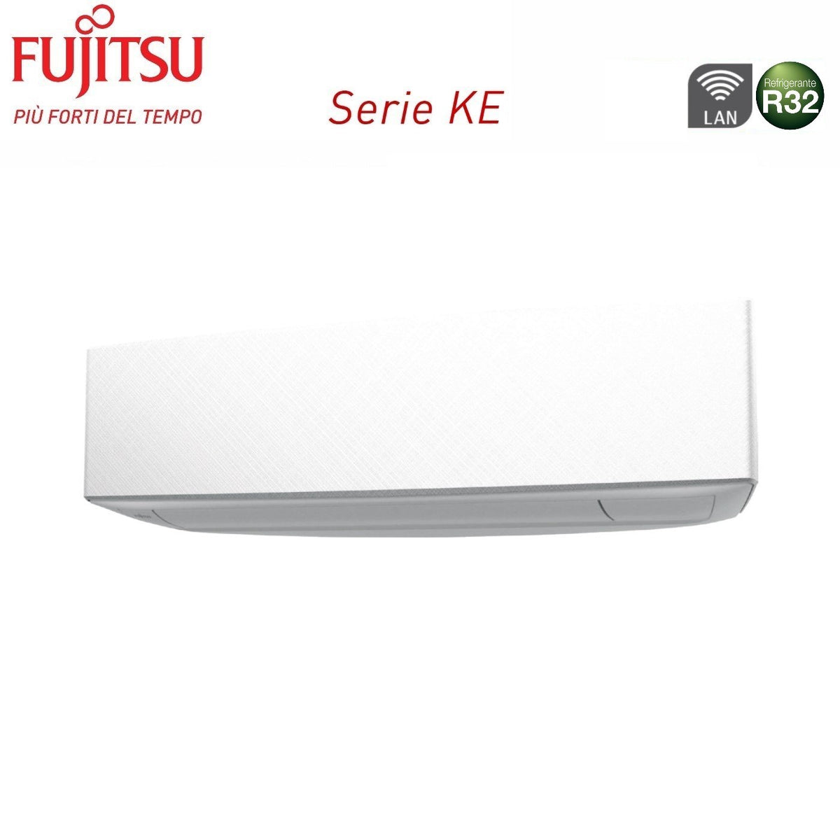 climatizzatore condizionatore fujitsu inverter serie ke white 9000 btu asyg09ketf r 32 wi fi integrato 3ngf87235 colore bianco classe a__ a_