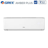 climatizzatore condizionatore gree dual split inverter serie amber plus 12_18 con gwhd 24 nk6oo r 32 wi fi integrato 12000_18000