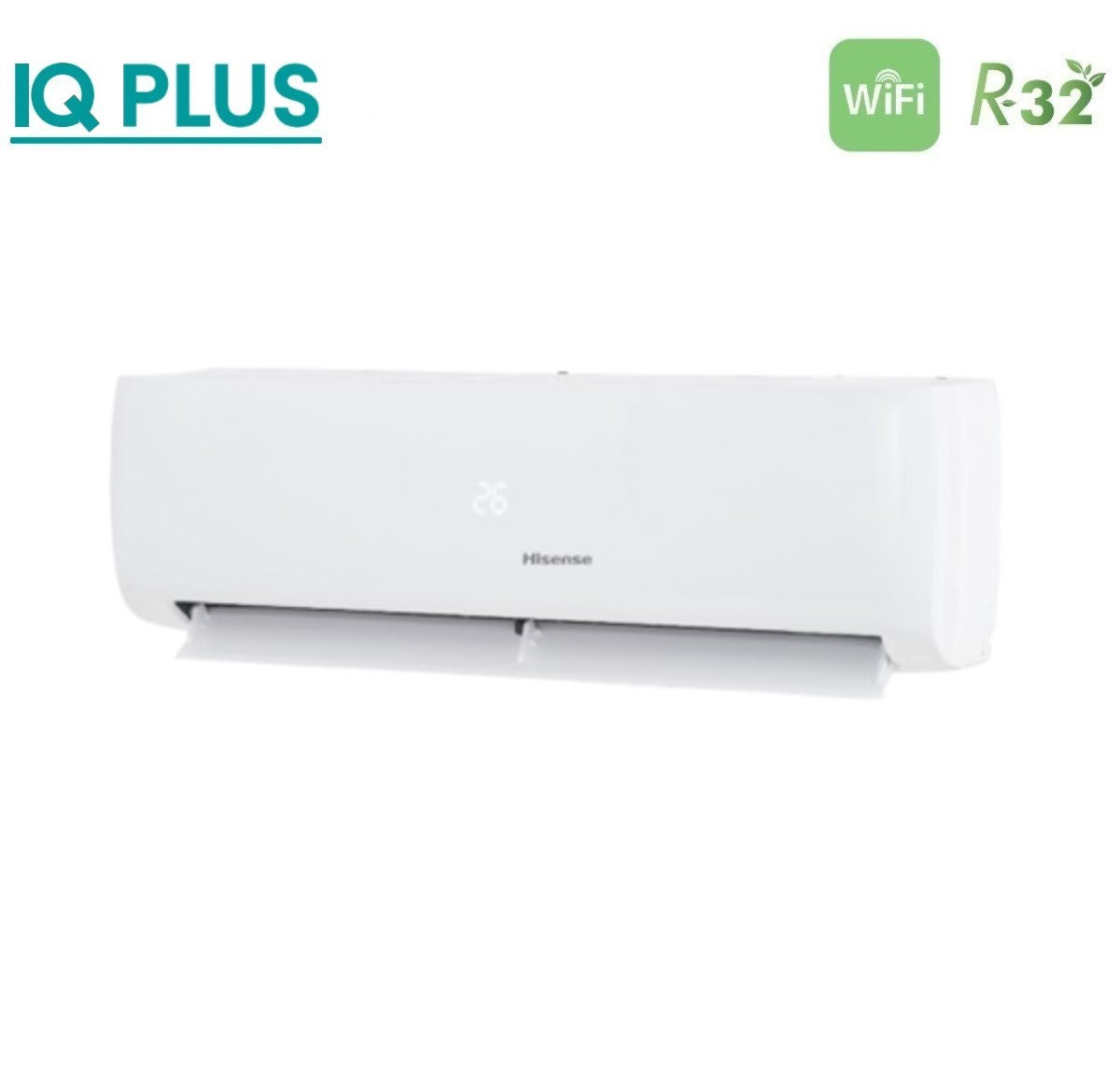 climatizzatore condizionatore hisense dual split inverter serie iq plus 9+9 con 2amw42u4rgc r 32 wi fi integrato 9000+9000