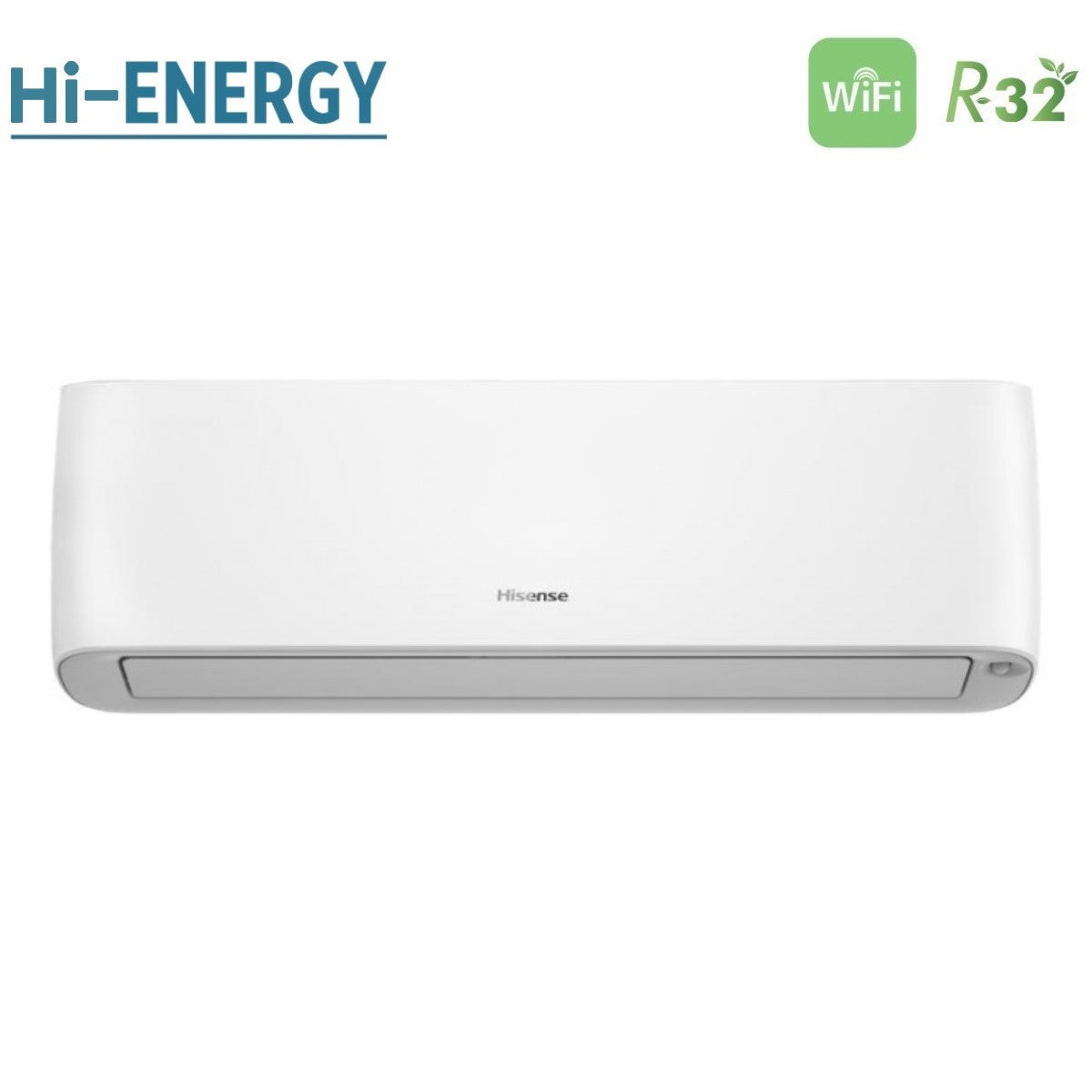 climatizzatore condizionatore hisense inverter serie hi energy 12000 btu qe35xv2ag r 32 wi fi integrato classe a___ a___ novita