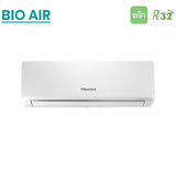 climatizzatore condizionatore hisense trial split inverter serie bio air 9_9_12 con 3amw62u4rjc r 32 wi fi integrato 9000_9000_12000