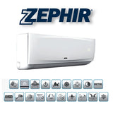 climatizzatore condizionatore inverter zephir serie elegance 12000 btu r 32 zcm12000