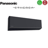 climatizzatore condizionatore panasonic dual split inverter serie etherea dark 7_12 con cu 2z50tbe r 32 wi fi integrato colore grigio grafite 7000_12000