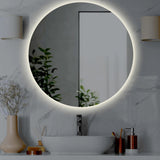 divina garden specchio da bagno rotondo retroilluminato tondo 80 cm luna made in italy ean 8056157809388