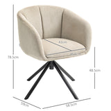 easycomfort easycomfort poltrona moderna girevole con seduta imbottita in tessuto boucle per salotto e ufficio grigio chiaro