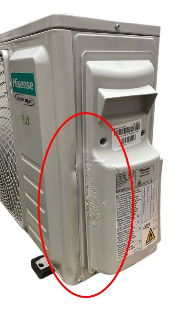 hisense area occasioni climatizzatore condizionatore hisense dual split inverter serie hi comfort 99 con 2amw35u4rgc r 32 wi fi integrato 90009000