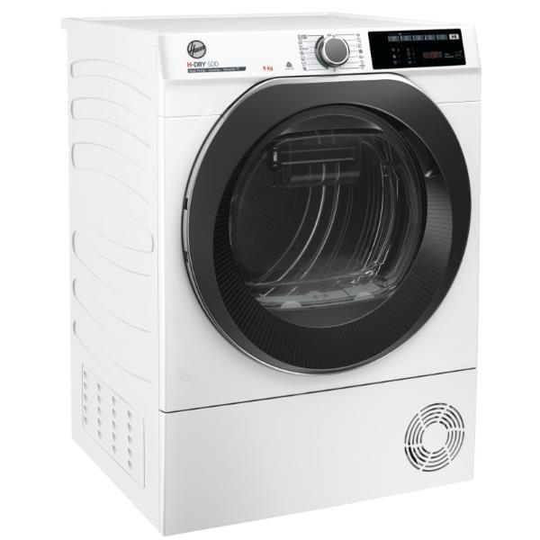hoover asciugatrice a pompa di calore hoover h dry 500 nde h8a3tcbexs s 8 kg a85xl596xp585 classe a motore eco power active dry funzioni extra con lapp hon ean 8059019027296