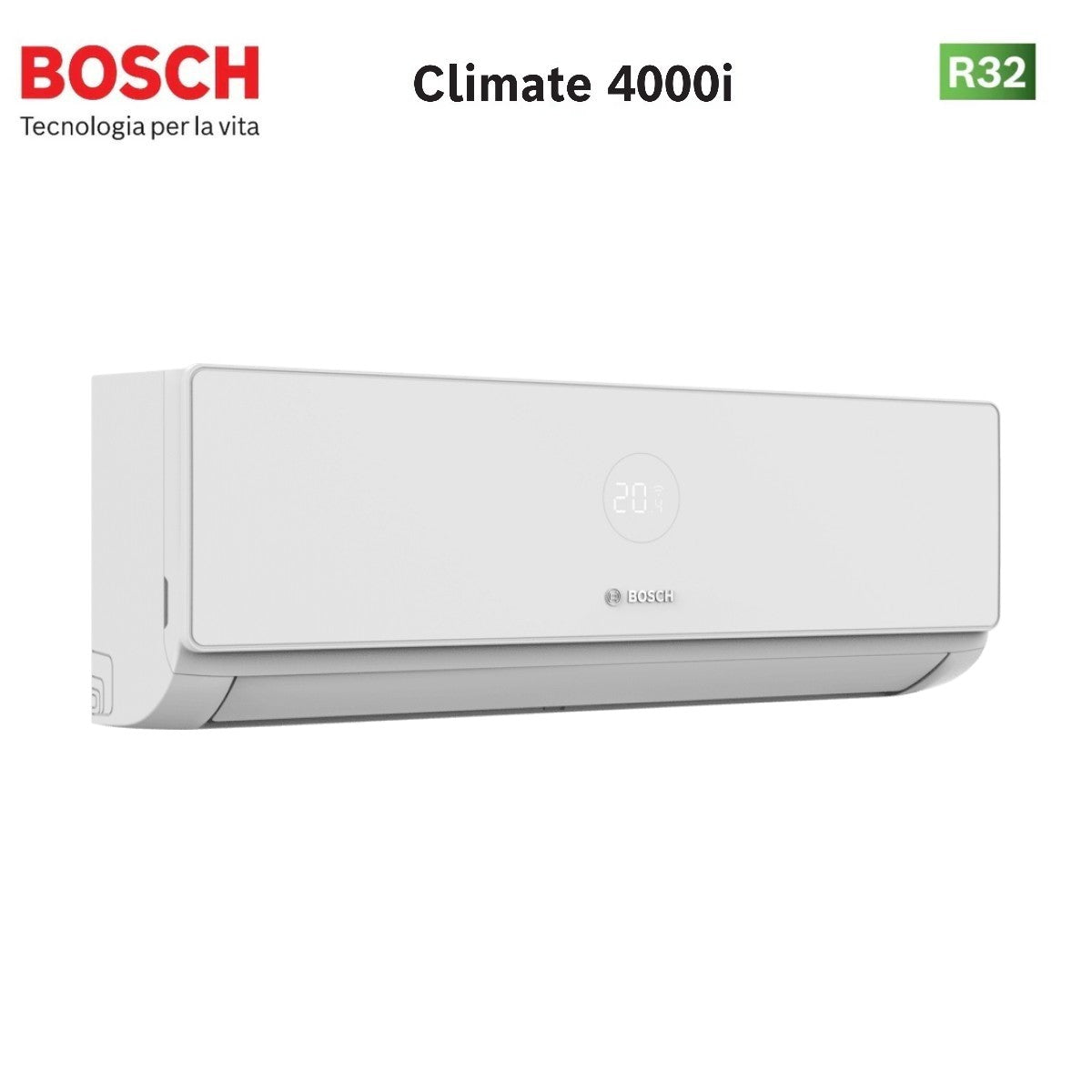 junkers bosch unita interna a parete bosch climate 4000i 12000 btu climate 4000i 35we r 32 wi fi optional