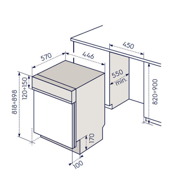lavast semint esi5543lox e 13cop
