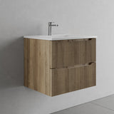 legnox consolle bagno legnox rigo 100 cm rovere con 2 cassetti lavabo specchio e lampada