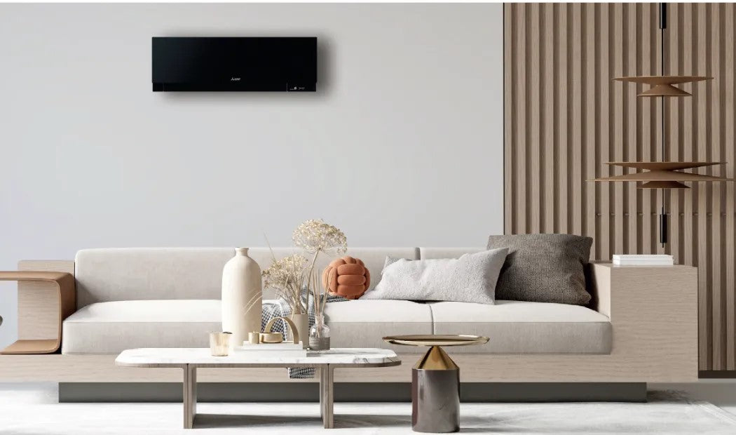mitsubishi electric unita interna a parete mitsubishi electric kirigamine zen black 15000 btu msz ef42vgks r 32 wi fi integrato ean 8851492793114