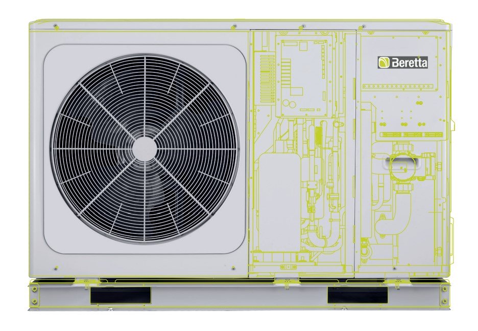 pompa di calore idronica aria acqua beretta hydro unit m 006 monofase r 32 20191951