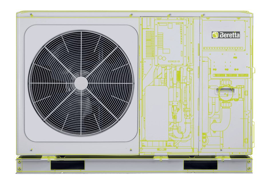 pompa di calore idronica aria acqua beretta hydro unit m 008 monofase r 32 20191952
