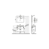 vitra mobile bagno sospeso vitra con lavabo colore cordoba 80 cm