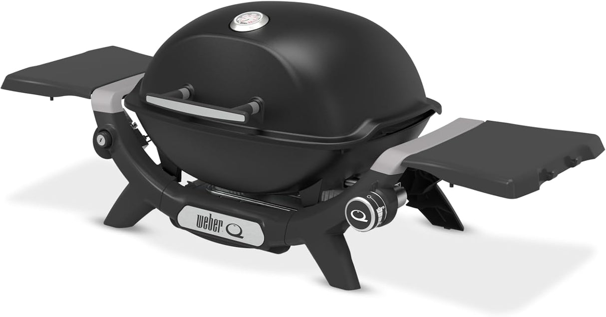 weber barbecue a gas weber q 1200n con ripiani laterale