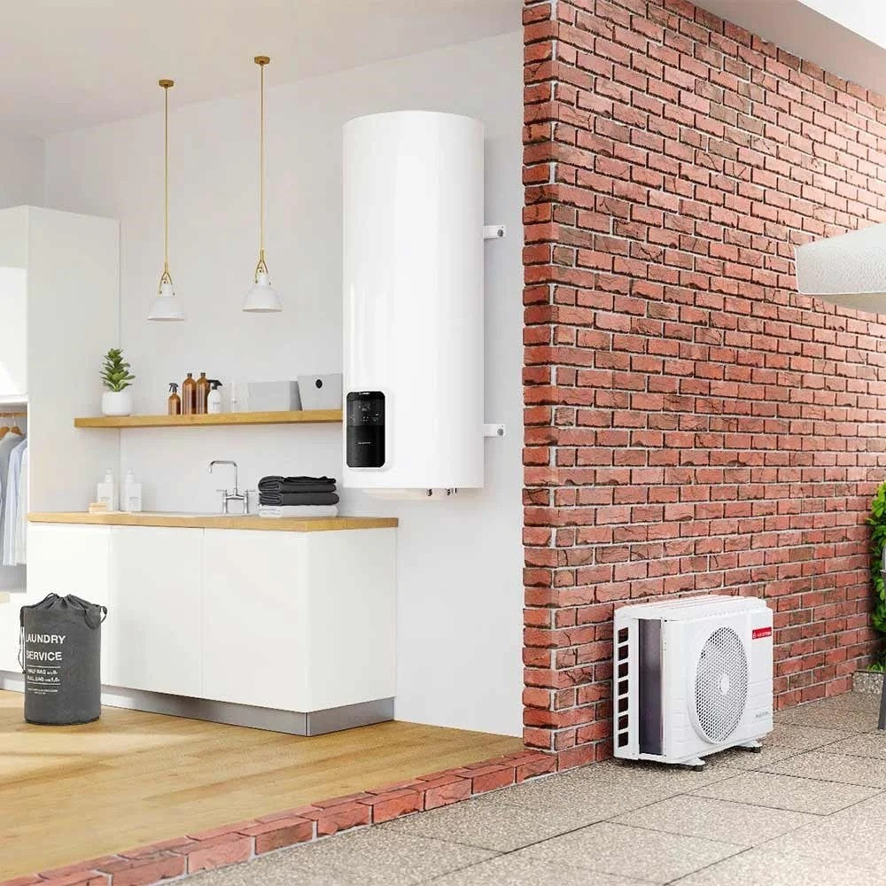 ariston scaldabagno a pompa di calore ariston inverter nuos split wi fi er 200 wh con accumulo di 200 litri a 3069762