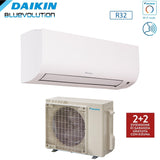 climatizzatore condizionatore daikin bluevolution inverter serie comfora 24000 btu ftxp71n + rxp71n r 32 wi fi optional