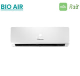 climatizzatore condizionatore hisense dual split inverter serie bio air 9_12 con 2amw42u4rgc r 32 wi fi integrato 9000_12000