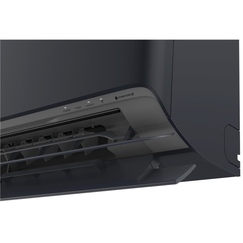 climatizzatore condizionatore panasonic dual split inverter serie etherea dark 7_12 con cu 2z50tbe r 32 wi fi integrato colore grigio grafite 7000_12000