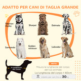 easycomfort easycomfort casetta per cani grandi con porta scorrevole per interno in legno 98x58x61cm marrone