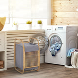 immagine-4-easycomfort-easycomfort-cesto-portabiancheria-in-bambu-con-maniglie-sacco-in-tessuto-con-coperchio-grigio