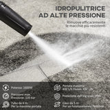 easycomfort easycomfort idropulitrice ad alta pressione 1600w con ugello regolabile e kit pulizia 35x28x65 cm blu e nero