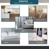 easycomfort easycomfort kit per porta scorrevole in stile rustico con binario 200cm e rotelle nero