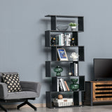 immagine-4-easycomfort-easycomfort-libreria-di-design-in-legno-80x24x191cm-nero-ean-8054111848107