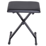 easycomfort easycomfort panca per pianoforte imbottita altezza regolabile pieghevole antiscivolo nero 39x29x47cm ean 8054111840583