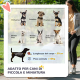 easycomfort easycomfort passeggino per cani convertibile con 2 guinzagli e cuscino in acciaio e poliestere 82x49 5x98 cm azzurro e nero