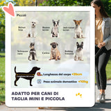 easycomfort easycomfort passeggino per cani piccoli pieghevole con copertura antipioggia ruote girevoli e con freni blu