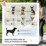 easycomfort easycomfort passeggino per cani pieghevole con cestino e portabicchiere peso max 10 kg 75x45x97cm blu scuro