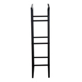 easycomfort easycomfort porta legna per casa e giardino in ferro nero 60x25x100cm