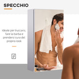 immagine-4-easycomfort-easycomfort-specchiera-bagno-in-acciaio-con-anta-e-vano-contenitore-a-2-ripiani-55x14x30cm