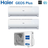 haier climatizzatore condizionatore haier dual split inverter serie revive 99 con 2u50meffra r 32 wi fi integrato 90009000
