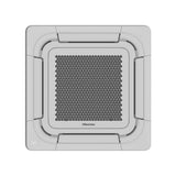 hisense condizionatore a cassetta hisense 48000 btu auc140ur4rkc8 trifase r 32 wi fi optional con telecomando e pannello