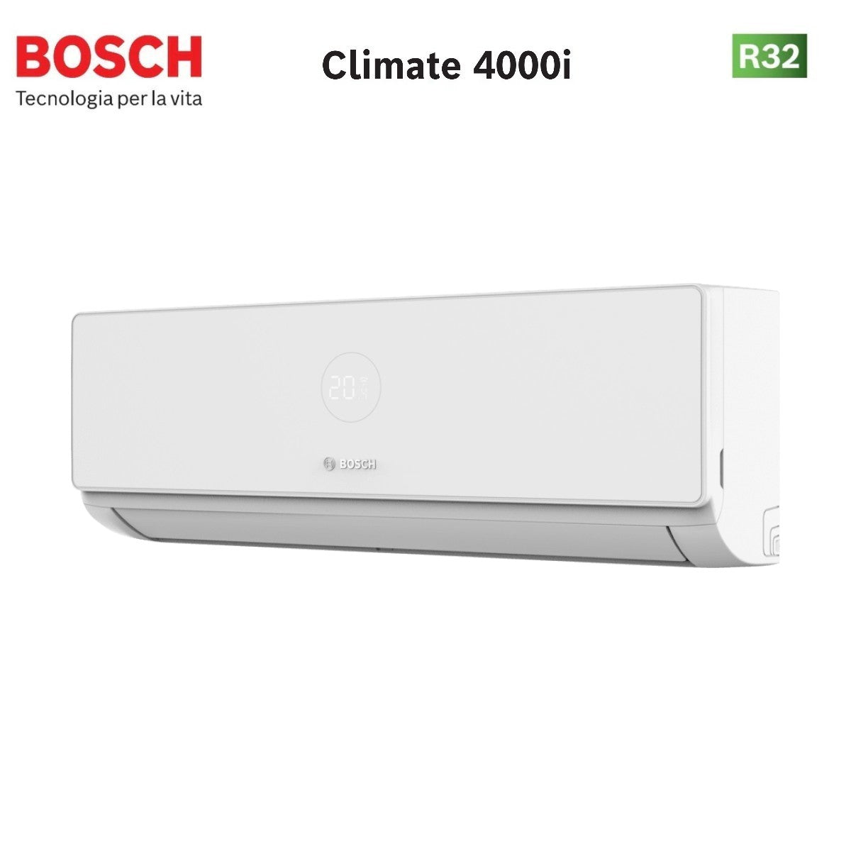 junkers bosch unita interna a parete bosch climate 4000i 12000 btu climate 4000i 35we r 32 wi fi optional