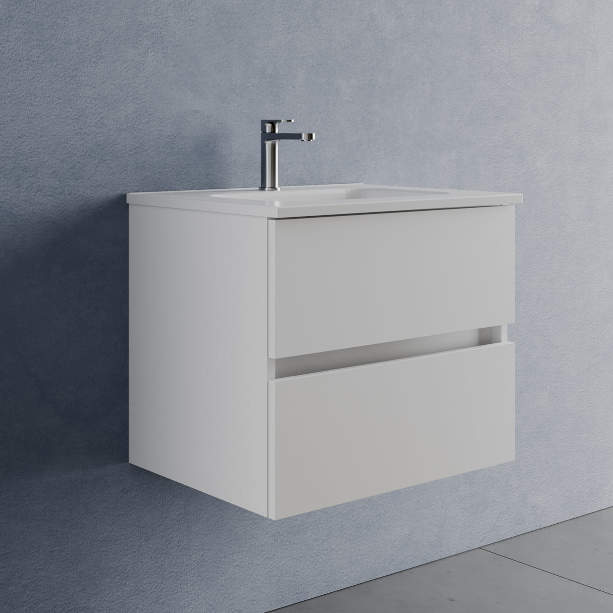 legnox consolle bagno legnox crea 60 cm bianco neve 2 cassetti lavabo specchio e lampada