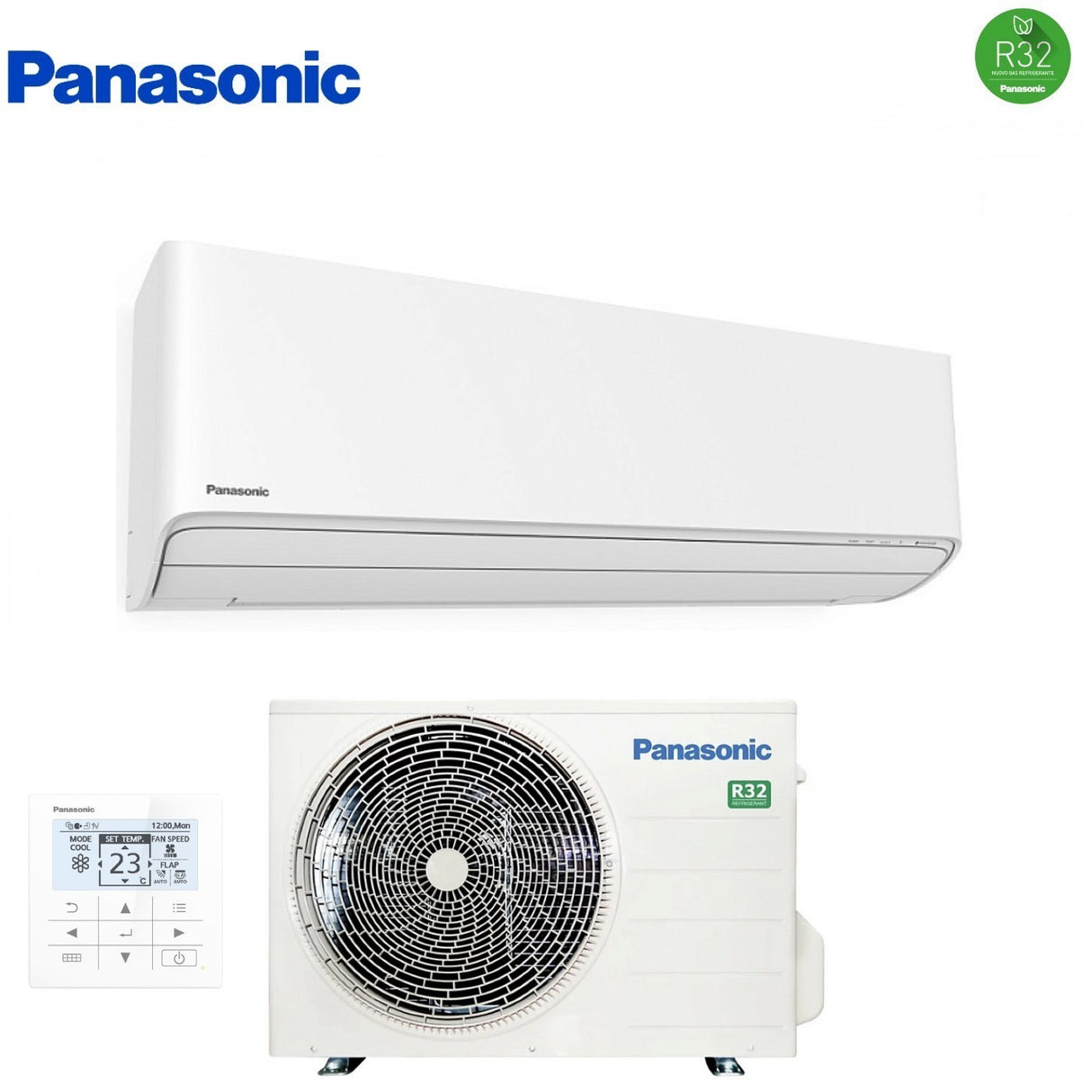 panasonic condizionatore panasonic cs 15000 btu cs z42ykea 1 r 32 wi fi integrato con comando a filo
