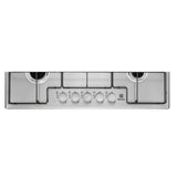 piano gas egs7534x 75cm 5f inox 28315