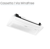 samsung unita interna samsung cassetta windfree 1 via slim 9000 btu aj026tn1dkg r 32 wi fi optional con pannello incluso