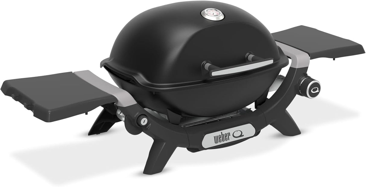 weber barbecue a gas weber q 1200n con ripiani laterale