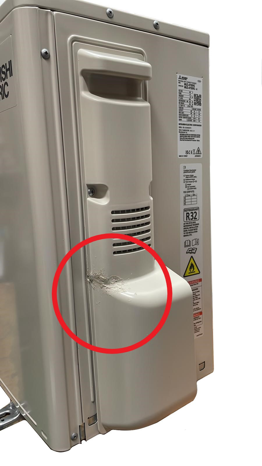 area occasioni climatizzatore condizionatore mitsubishi electric inverter linea plus serie msz ay ap 12000 btu msz ay35vgkp+muz ap35vg classe a+++ a++ wi fi integrato r 32 37938