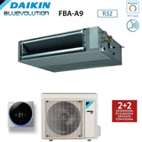 climatizzatore condizionatore daikin bluevolution canalizzato media prevalenza 18000 btu fba50a monofase r 32 wi fi optional garanzia italiana
