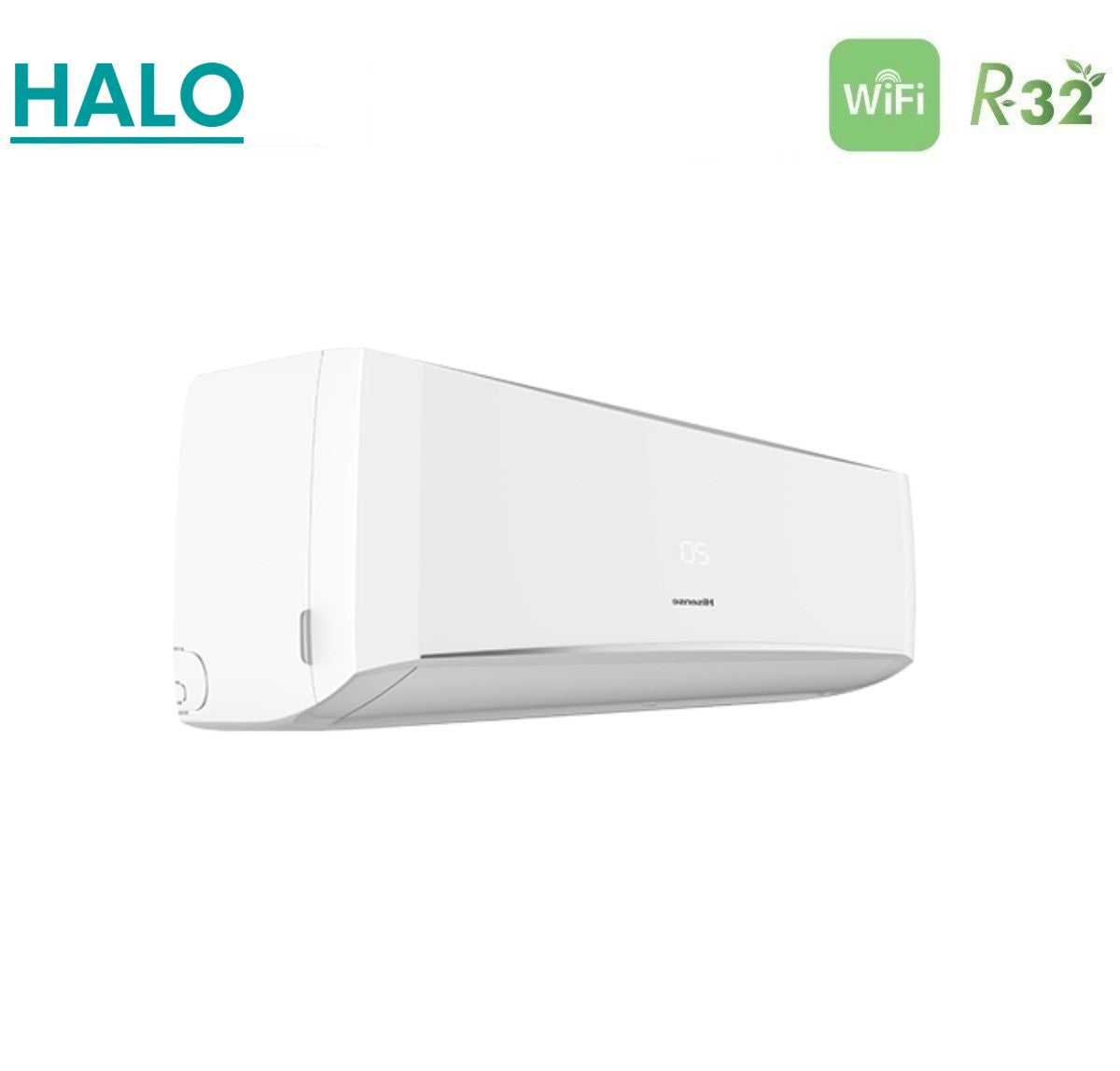 climatizzatore condizionatore hisense dual split inverter serie halo 9_12 con 2amw52u4rxc r 32 wi fi integrato 9000_12000