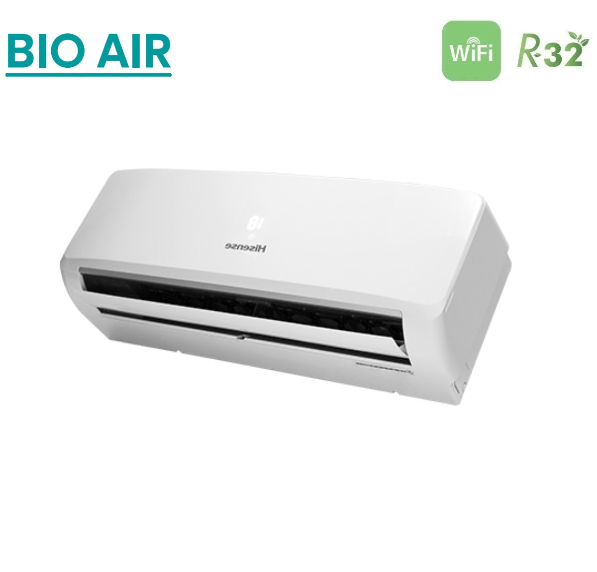 climatizzatore condizionatore hisense trial split inverter serie bio air 9_9_12 con 3amw62u4rjc r 32 wi fi integrato 9000_9000_12000