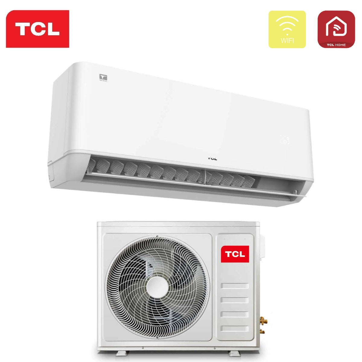 climatizzatore condizionatore tcl inverter serie tpg21 18000 btu s18p7s0 r 32 wi fi integrato classe a++ a+