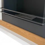 divina fire camino a bioetanolo biocamino da terra divina fire stoccolma in legno bianco l75xp24xh68 cm ean 8056157807650