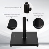 easycomfort easycomfort base per ombrellone quadrata da 18kg per pali da 33 53 8 cm 45x45x39 cm nero